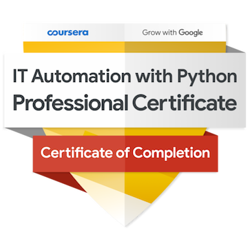Google IT Automation with Python
